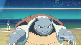 Blastoise VS Gengar  Pokemon the Movie I Choose You [upl. by Ainel]