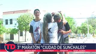 3° Maratón quotCiudad de Sunchalesquot  Viviana Borghesi  Organizadora [upl. by Cannon]