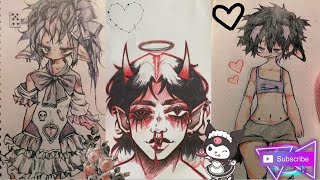 ♡♡ ALT Drawing  TikTok Compilation 1 ♡♡ [upl. by Clemmy]