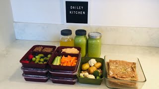 My easy weekly Daily Dozen meal prep [upl. by Ryle]