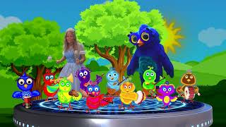 Ten Feathered Friends Finger Play  Storytime for Kids and Kids Games [upl. by Enitsyrk226]