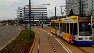 Tramwaje Kraków 20232024 Linia 17 Cała trasa trwała 43 minuty 13 [upl. by Sparky665]