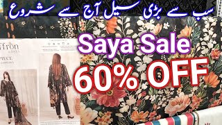 Saya Biggest Sale Flat 60 OFF Winter Collection [upl. by Ahsikat392]