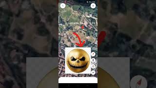 I found horror ball on Google maps and Google earth app 😱😱 [upl. by Castorina]