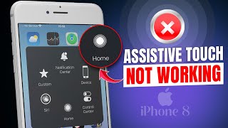 How to Solve Assistive Touch Not Working on iPhone 8 Plus  Assistive Touch Problem [upl. by Swithin]