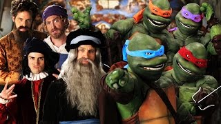 Artists vs TMNT Epic Rap Battles of History [upl. by Aesoh]