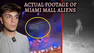 Actual NEW FOOTAGE Of Miami Mall ALIENS  I Went INSIDE For Answers and NEW Witness Statements [upl. by Idalia]