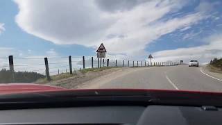 Porsche Boxster S 981 drive in Scotland on amazing roads [upl. by Belden300]