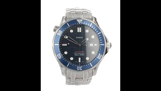 Omega Seamaster Pre Owned Watch Ref 22218000 [upl. by Nyrhtakyram645]