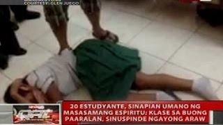 QRT 20 estudyante sinapian umano ng masamang espiritu [upl. by Benson44]