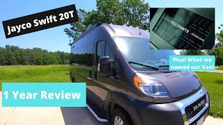 V3E10 Jayco Swift 1 Year Review [upl. by Llebasi]