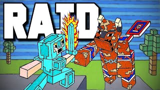 DEFENDING A RAID SOLO  Minecraft Hardcore Part 1 [upl. by Stalder280]