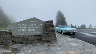 Blue Ridge Parkway in my classic car [upl. by Dworman]