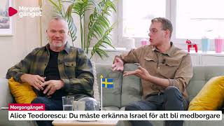 Alice Teodorescu Måwe KD Svenska medborgare måste erkänna Israel [upl. by Olcott]