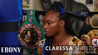 Claressa Shields Says Laila Ali Can Challenge Her ‘GWOAT’ Claims [upl. by Woods]