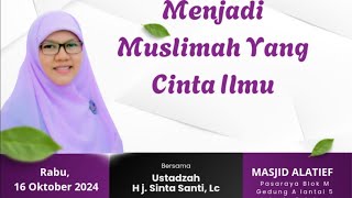 🔴LIVE  MAJELIS REBOAN USTADZAH HJ SINTA SANTI  16 OKTOBER 2024 [upl. by Simpson]