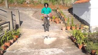 Quadcopter Flight Madeira Island [upl. by Rehptsirhc]