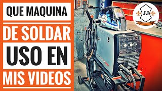 QUE MAQUINA DE SOLDAR USO PARA MIS VIDEOS Y TRABAJOS [upl. by Snah]