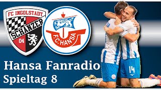 Hansa verschenkt Tore  FC Ingolstadt 21 Hansa Rostock  Spieltag 8  Hansa Radio  RFK [upl. by Reniar]