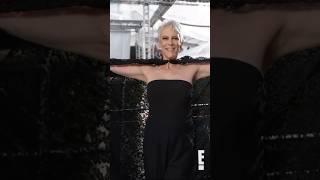 The one and only Jamie Lee Curtis jamieleecurtis goldenglobes livefrome glambot bts [upl. by Demaria168]