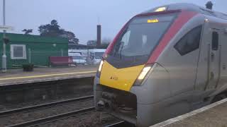 Greater Anglia class 755416 departing Thetford at 1609 [upl. by Rastus]