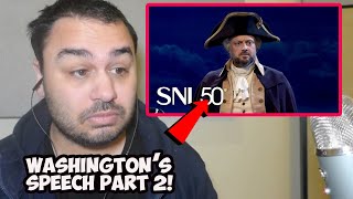 British Reaction To Washingtons Dream 2  SNL  Saturday Night Live REACTION [upl. by Ydnil]