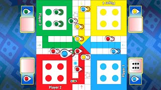 Ludo game 4 players match  Ludo King 4 players match [upl. by Marylin]