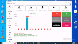 Logiciel de gestion commerciale  Whataa [upl. by Esaele]