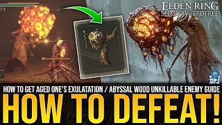 Elden Ring  How To Defeat Abyssal Woods Untouchable ENEMIES  How To Get Aged Ones Exultation [upl. by Tini17]