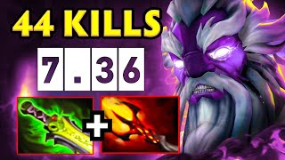 44Kills Void Spirit Dagon  Ethereal Blade Builds One Shot Combo in 736c [upl. by Lebasy]