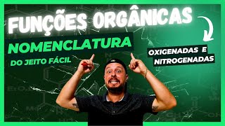 Funções Orgânicas Oxigenadas e Nitrogenadas  Nomenclatura e Como identificar as Funções química [upl. by Nauqaj457]