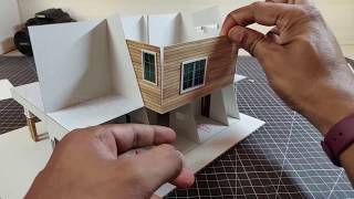 TIME LAPSE  MODERN BUILDING DESIGN  26x36 Building MODEL MAKING [upl. by Mcclain707]