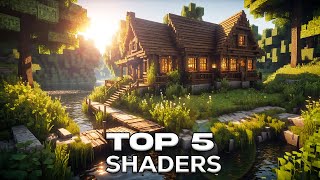 TOP 5 Minecraft Shaders 2024  RTX 4080 [upl. by Portland792]