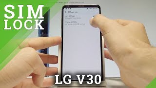 How to Set Up SIM Lock on LG V30  Activate PIN  Change PIN Protection HardResetInfo [upl. by Hewes]