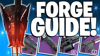 Destiny 2  A Noobs Guide To Completing The FORGE  Super EASY  Black Armory  VOLUNDR [upl. by Lessirg892]