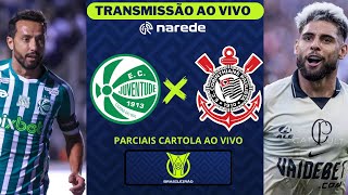 Juventude x Corinthians ao vivo  Transmissão ao vivo Brasileirão  Parciais Cartola  tempo real [upl. by Nesahc]