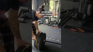 Lever Belt Deadlift Jack homegymessentials gymgear gymhacks [upl. by Toiboid]