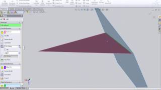 Create a D4 Tetrahedron Using Reference Geometry with SolidWorks [upl. by Lorrin]