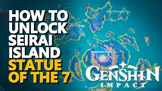 How to unlock Seirai Island Genshin Impact [upl. by Forster114]