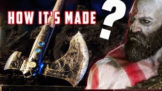 Kratos Axe  Construí o machado do Kratos  God Of War 4 [upl. by Atteve705]