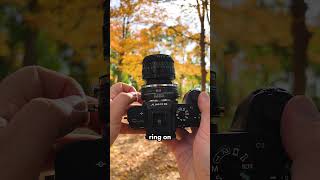 Turning a Helios 442 Lens in a TiltShift Lens photography [upl. by Bendicta]