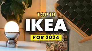 IKEA 2024 MUST HAVES  10 Ikea Products To Get In 2024 [upl. by Lisetta]