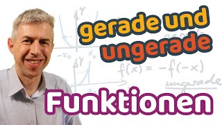 Gerade und ungerade symmetrische Funktionen nachweisen [upl. by Gunas]