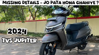 2024 New Tvs Jupiter Ki Zaruri Baat Jo Aapko Pata Honi Chahiye [upl. by Burner]