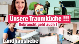 DIE KÜCHE KOMMT  Küchentour Roomtour amp günstige Küche  Unser Hausbau [upl. by Sawtelle]