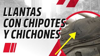 Cuidado con los chipotes y chichones en tus llantas  Virtual Llantas [upl. by Liebman]