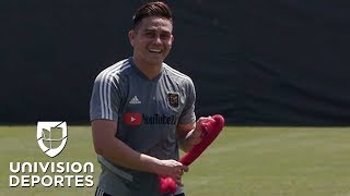 Rodolfo fito Zelaya el refuerzo catracho de Carlos Vela en el LAFC muy cerca de debutar [upl. by Nolly]