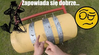 Napowietrzacz do trawy  Areator własnej roboty [upl. by Bennie]