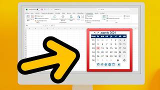 Inserta un Calendario Flotante en Excel en Solo 1 Minuto Tutorial Rápido EducaTutos [upl. by Aremus]