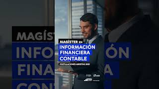 Magíster en Información Financiera Contable  UCHILE ¡Descuento por matrícula anticipada [upl. by Goddard]